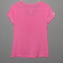 Danskin  Now Pink Tee M Short Sleeve Athletic Semi Fitted Photo 1