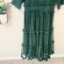 Onyx NWT Boden Polka Dot Tulle Midi Dress  Green Size 12R D0361 Photo 3