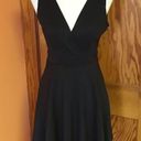 Soprano NWT  Black Plunging Sexy Fit & Flare Dress Photo 10