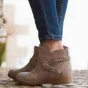 Teva NEW  Delavina Taupe Suede Ankle Boot Sz 6.5 Photo 1