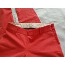 J.Crew   Stretch Pants Crop Straight Side Zip Salmon Color Womens Size 2 Photo 3