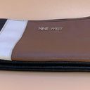 Nine West  Brown, Tan & Black Faux Leather Wristlet 8” X 4.5” Like New Photo 7