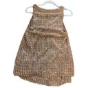 Essue Limited Time Sale NWT Gold Sequined Blouse Photo 7