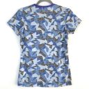 Cabela's Active Geo Camo Print Tee Short Sleeve T-Shirt Blue Photo 10