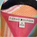 Tommy Hilfiger Vintage  pastel multicolor striped button down shirt preppy office Photo 5