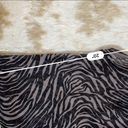 Krass&co NY& sheer zebra print vintage mesh tank top Photo 4