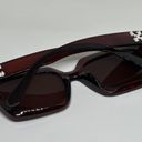 Brown Squared UV Protection Sunglasses Photo 1