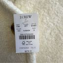 J.Crew  NWT Textured Wool Blend Coat in Ivory Size 8 Photo 4