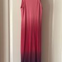 Young Fabulous and Broke  Pink and Purple Ombré Ribbed Midi Tank Dress Photo 2