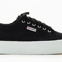 Superga  2790 Black Platform Sneakers Photo 15