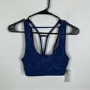 Anthropologie  Daily Practice Blue Sports Bra Photo 0