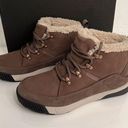 The North Face New Women Sierra Mid Lace Waterproof Boot Size 8 Deep Taupe/Ginger Photo 1