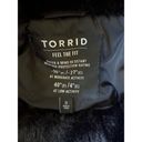 Torrid  Black Puffer Fleece Lined Jacket Photo 4