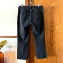 Ralph Lauren  Vintage 90s Lauren Jeans Black Straight Leg Mid-Rise 10 Petite Photo 1