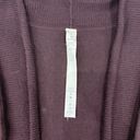 Lululemon Sit In Lotus Wrap II Black Cherry Cardigan Photo 4