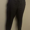 Patagonia  Black Pull-On Elastic Waist Joggers with Drawstrings and Pockets- Med Photo 2