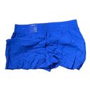 Apt. 9  Mid-Rise Solid Blue Pull On Casual‎ Shorts Flat Front Women Large NWT Photo 7