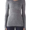 Lululemon   Swiftly Tech Long Sleeve Crew Grey 2 Photo 0