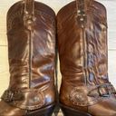 Corral  Saltillo Mesquite Harness Brown Leather Snip Toe Western Boots Photo 10