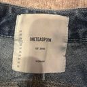 One Teaspoon  libertine high waisted cropped wide leg denim jeans size 25 Photo 4