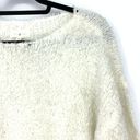 Lou & grey  Sweater Women's Size S Crewneck Pullover Fuzzy Long Sleeve Cream Photo 2