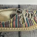 Sam Edelman  Kavi Stripes Canvas colorful sneaker size 8.5 Photo 10