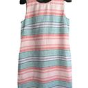 Krass&co Island  Linen Tank Dress Summer Travel Pastel color striped, Size XS Photo 1