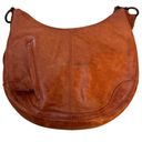 Frye  Melissa Small Scooped Hobo Bag in Burnt Orange Photo 2