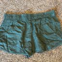 American Eagle  army green pull on shorts Photo 1