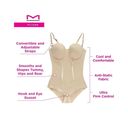 Maidenform NEW  Ultra Firm Bodyshaper convertible Underwire 34DD Photo 3