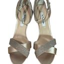 Nina  Venus Ankle Strap Dress Sandals in Pearl Rose size 9. Photo 0