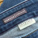 NYDJ  Marilyn Straight Leg Jeans Size 12 Cult Classic Slimming Shaping Lift Tuck Photo 5