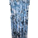 Torrid  Tie Dye Blue Super Soft Culotte Jumpsuit Women's 3X 22/24 Photo 0