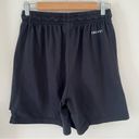 Nike Sz S Womens Standard Fit Black Embroidered "FLY" Cotton Basketball Shorts Photo 3