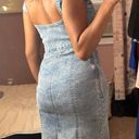 Love Shack Fancy Denim Dress Photo 3