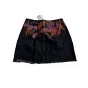 Cloud Chaser Cloud Ten Raw Hem Tie Dye Splash Denim skirt Sz Medium NWT Photo 2