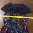 Betsey Johnson  navy blue lace cocktail midi dress size 2 Photo 11