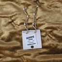 Free People EARRINGS NEVER WORN GOLD PEARL CHAIN HOLIDAY Photo 2