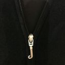 Juicy Couture Y2K  tie waist hooded L/S terry dress BLK Photo 6