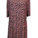 Boohoo  Plus Size Floral Cottagecore High Neck Flowy Jersey Knit Shift Dress Photo 0