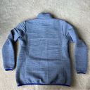 Simply Southern  Women’s Gray Ribbed 1/4 Snap Pullover Sweater - Size M - VGUC Photo 2