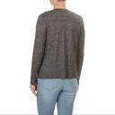 Artisan NY  Fly Away Linen Cardigan Sweater Open Front Gray Lightweight Size L Photo 1