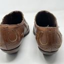 Guess Vintage  Brown Leather Western Cowboy Pointy Toe Booties Boots womens 9 Photo 6