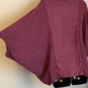 ee:some Purple Dolman Batwing Sweater size L Photo 11