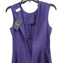 MM.LaFleur  Womens Shirley Sheath Dress 2 Elderberry Purple Sleeveless Back Zip Photo 5