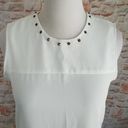 ZARA  White Studded Dress Photo 2