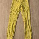 Lululemon Mustard Yellow Align Leggings Photo 1