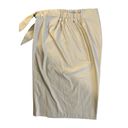 Elizabeth and James NWT  XL Vegan Faux Leather Wrap Skirt Midi Maxi Ivory & Long Photo 3