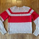 All Saints Lana Wool blend red striped sweater small Photo 7