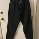 Pretty Little Thing  Black Mom Jean Size 12 Photo 1